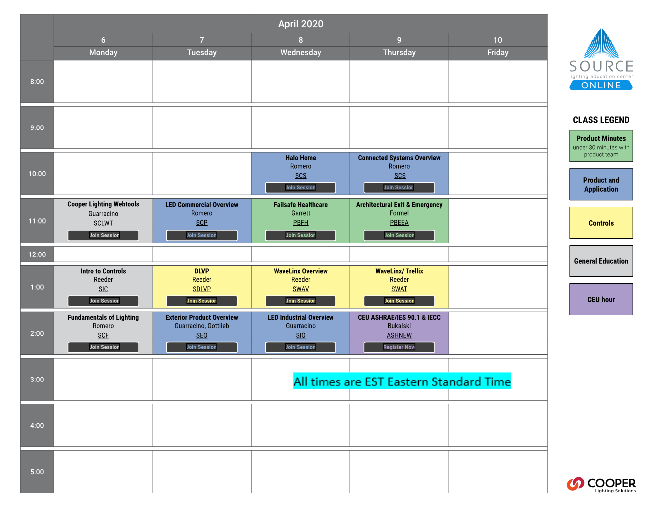 Cooper Lighting Online CEU Webinars Integra Agencies Ltd.